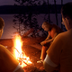 Image for article titled Friends Camping Out In Woods Just Happy To Escape The Daily Grind Of Federal Prison